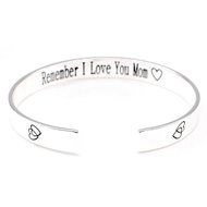 AutumnFall&reg; Remember I Love You Mom Mother&#039;s Day Gift / Gifts For Mom From Daughter Forever and Always N6