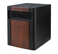 Holmes Extra Large Whole Room Wood Panel Infrared Indoor Heater with Wheels and Remote Control