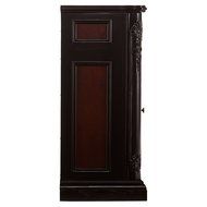 Southern Enterprises Ebony Electric Fireplace Media Console N3