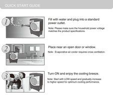 Honeywell CO48PM 100 Pt. Commercial Indoor/Outdoor Portable Evaporative Air Cooler - White/Grey N8