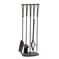Pleasant Hearth FA078TL Waverly 5 Piece Fireplace Tool Set N2