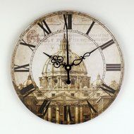 Europe style quiet large decorative wall clock waterproof clock face fashion home decor watch wall roman
