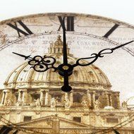 Europe style quiet large decorative wall clock waterproof clock face fashion home decor watch wall roman N3