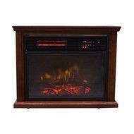 Silverylake 1500W Electric Firebox Fireplace Embedded Insert Heater Remote Control N5