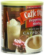 Caffe D'Vita Amaretto Instant Cappuccino, 16-Ounce Canisters (Pack of 6) N78