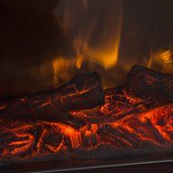 Silverylake 1500W Electric Firebox Fireplace Embedded Insert Heater Remote Control N6