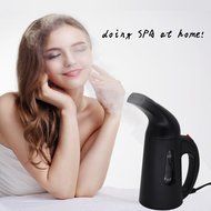 Travel Steamer with Mini Iron Fast Heat up Plancha a vapor 140ml Capacity Portable Handheld Garment Steamer Perfect... N2