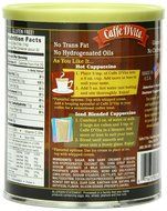 Caffe D'Vita Amaretto Instant Cappuccino, 16-Ounce Canisters (Pack of 6) N79