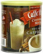 Caffe D'Vita Amaretto Instant Cappuccino, 16-Ounce Canisters (Pack of 6) N81