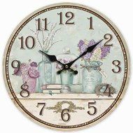 MuLuo Round Living room wall watch wooden hanging clocks wood for bedroom office A