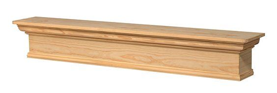Pearl Mantels Savannah Mantel Shelf N8