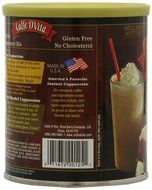 Caffe D'Vita Amaretto Instant Cappuccino, 16-Ounce Canisters (Pack of 6) N83