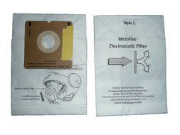12 Eureka Style L Allergy Micron Filtration Vacuum Bags, Mini Mite Canister Vacuum Cleaners, 61715-12, 61715,...
