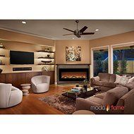 PRO Houston Wall Mount Electric Fireplace by Moda Flame N3