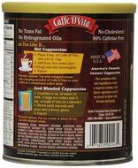 Caffe D'Vita Amaretto Instant Cappuccino, 16-Ounce Canisters (Pack of 6) N87