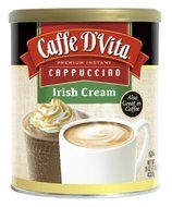 Caffe D'Vita Amaretto Instant Cappuccino, 16-Ounce Canisters (Pack of 6) N89