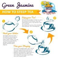 Organic Jasmine Green Tea 2 Ounce (30 Servings): A Bright, Crisp, Flavorful Loose Leaf Green Tea From A 3 Time... N7