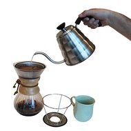 Premium Pour Over Coffee Kettle By KB Goodlife - 1.2 L / 40 oz Gooseneck Pouring Kettle - Brushed Stainless Steel... N3
