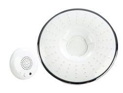 Sharper Image Bluetooth Shower Head &ndash; Bluetooth Capability for Music, News, Audiobooks and More &ndash; Hands-Free Phone...