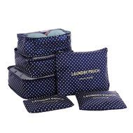 ColorMixs&reg; Hanging Toiletry Cosmetics Travel Bag Cosmetic Carry Case for Woman Man Travel Organization Gift (Navy... N4