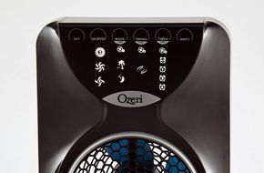 Ozeri Tower Fan, 44&quot; with Passive Noise Reduction Technology (Complete Set) w/ Bonus: Premium Microfiber Cleaner... N3