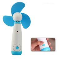 Vivian Handheld Portable Battery Operated Cooling Mini Fan Electric Personal Fans Great for Home and Travel (Green) N11