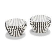 Patisse Paper Cupcake Cases Set, Black/White