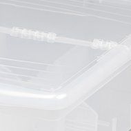 IRIS Clear Modular Media Box - Large (Set of 4) N2