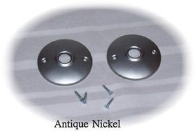 Lot of Three (3) Retor-Fit Rosette Kits. A very affordable way to install Antique Door Knobs for modern pre-drilled... N6