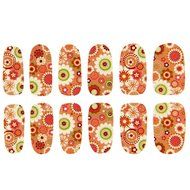 EVTECH(TM) 4 Pcs Rose Peony Carnation Flower Patterns Nail Polish Strips 12 double-ended Nail Decals Strips Nail... N10