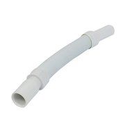 uxcell Bathroom Washroom Washing Machine Drain Hose 38cm Length Light Gray