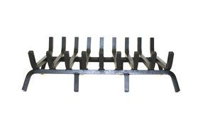 Rugged Iron Lifetime Fireplace Grate - 25"