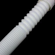 uxcell Bathroom Washroom Washing Machine Drain Hose 38cm Length Light Gray N2