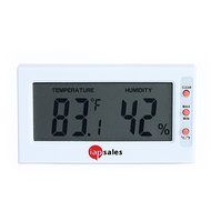 Easy to Read: Indoor Digital Thermometer and Humidity Meter. Large Digital Display Works in Celsius &amp; Fahrenheit... N3