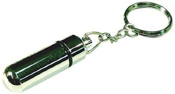 Prestige Import Group BC10/S Bullet Cutter Key Chain, Silver