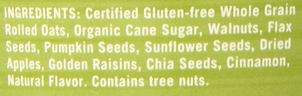 Modern Oats Apple Walnut Oatmeal, 2.6 Ounce (Pack of 12) N17