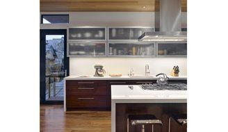Faber STILIS36SS: 36" x 27" Stainless Stilo Isola Island Range Hood N2