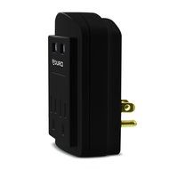 Aduro&reg; SURGE Travel Size Power Portable Mini 300 Joules Protector Multi Port Charging Station Hub with 2 Outlets...