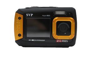 20MP Waterproof ACQUA 8800 Shockproof UnderWater Digital Camera Video recorder (Orange) with 32GB card By SVP N3