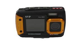 20MP Waterproof ACQUA 8800 Shockproof UnderWater Digital Camera Video recorder (Orange) with 32GB card By SVP N4