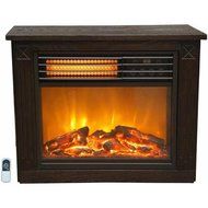 Lifezone Compact Infrared Fireplace with Heater Function, SGH-2001FRP13 N2