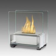 Stainless Steel Paris Tabletop Ethanol Fuel Fireplace