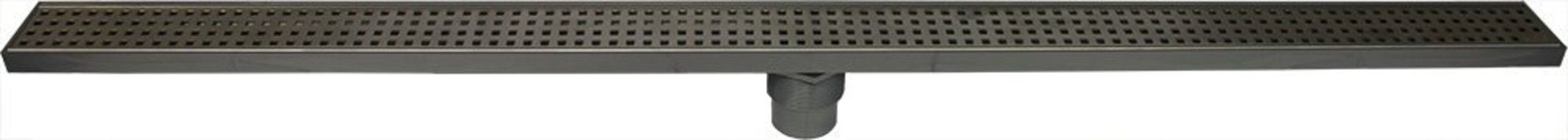 QuARTz by ACO 37243 Opening Square Design Grate, 3-Feet N3