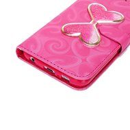 Galaxy S6 Case,Galaxy S6 Wallet Case, PHEZEN Bling Liquid Glitter Love Heart Floating 3D Hourglasses Luxury Pu... N48