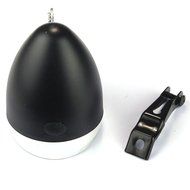 Doinshop New Useful Retro Bicycle Accessory Bike Front Light Bracket Vintage 3LED Headlight (black) N2