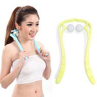 Pain Massager for Neck Back Shoulder Body Handy Health Roller Ball Self Massager N3