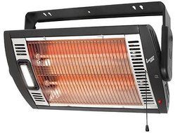 Comfort Zone 760 Watt Ceiling Mounted Electric Fan Wall Insert Heater with Light