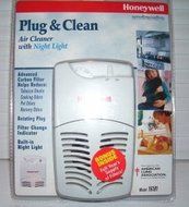 Plug &amp; Clean Air Cleaner with Night Light