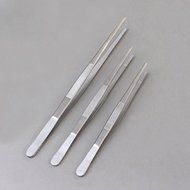 Adecco LLC 3PCS Stainless Steel Planting Tongs tweezer with precision serrated tips for surgical &amp; sea food N3