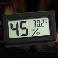 Youzee Mini Digital LCD Indoor Temperature Humidity Meter Thermometer Hygrometer N4